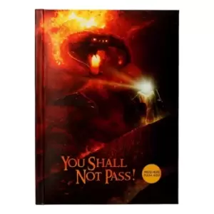 Image of Lord of the Rings Notebook with Light You Shall Not Pass