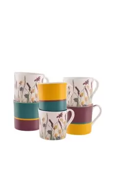 Image of 'Dreamy' Meadow 6 Piece Mug Set