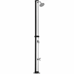 image of Tectake Solar Shower Tinto 20L Silver