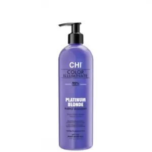 image of CHI Ionic Color Illuminate Platinum Blonde Shampoo 355ml