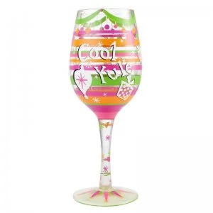 image of Lolita Cool Yule Wine Glass