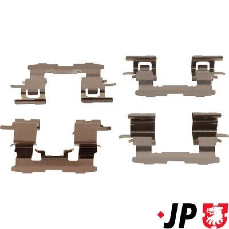 Image of JP GROUP Brake pad fitting kit JP GROUP 4864003810