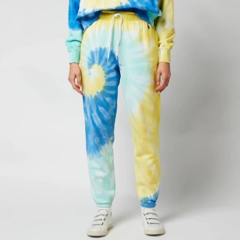 image of Polo Ralph Lauren Womens Tie Dye Sweat Pants - Tie Dye - L