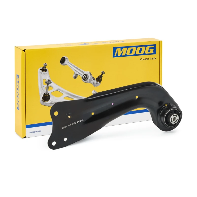 Image of MOOG VO-TC-10775 Suspension arm Trailing Arm, with rubber mount Track Control Arm (273)
