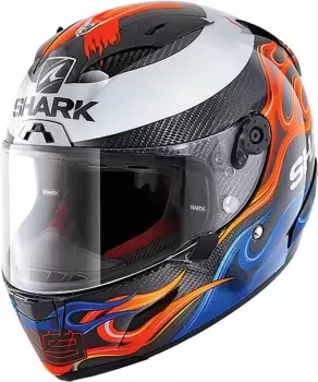 Image of Shark Race-R Pro Carbon Replica Lorenzo 2019 Helmet, multicolored, Size L, multicolored, Size L
