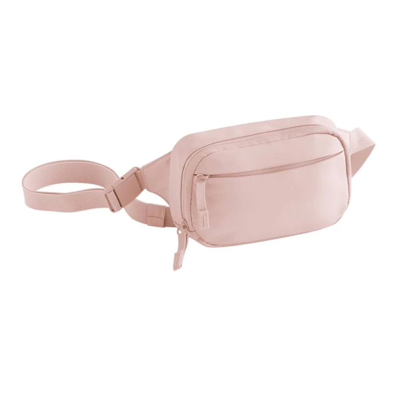 Image of Quadra Studio Polyester Waist Bag in Light Pink Light Pink Unisex One Size