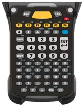 Image of Zebra KYPD-MC9358ANR-01 mobile device keyboard Black, Grey...