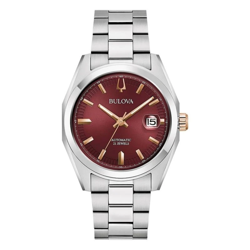 Image of Bulova 98B422 Classic Surveyor Automatic Bracelet Watch - W09336