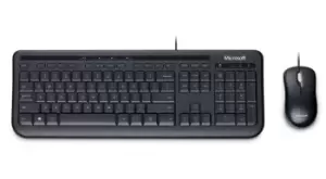 image of Microsoft 600 keyboard USB QWERTZ German Black