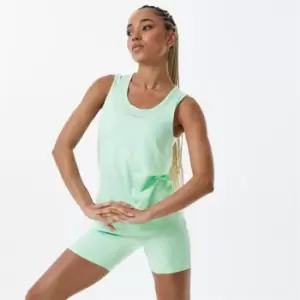 image of USA Pro Twist Back Tank - Green