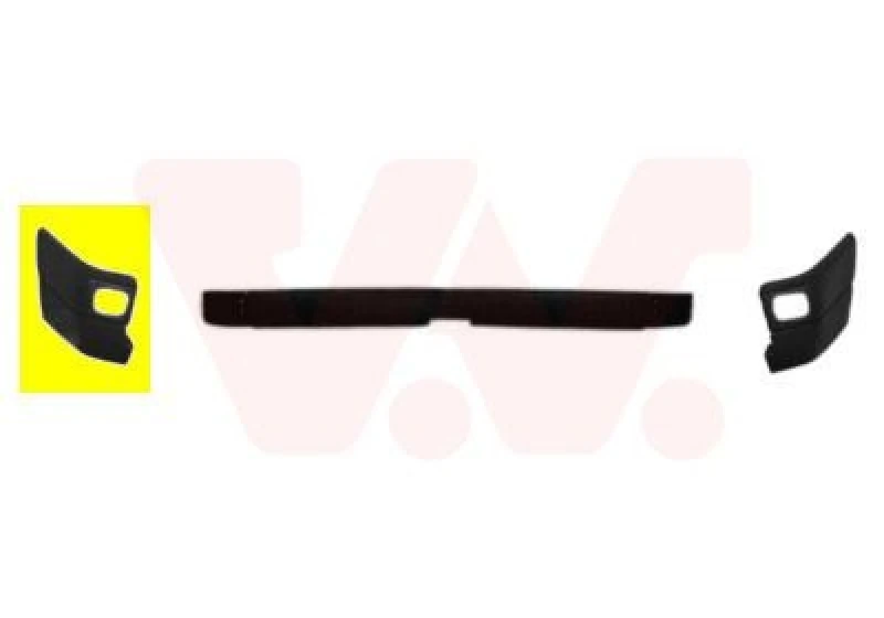 Image of VAN WEZEL Bumper VAN WEZEL 5874535
