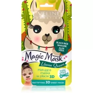 image of Eveline Llama Queen Mattifying Magic Mask