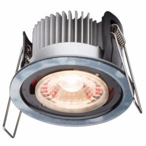 image of KnightsBridge ProKnight Fixed 8W IP65 LED Downlight With No Bezel - Warm White