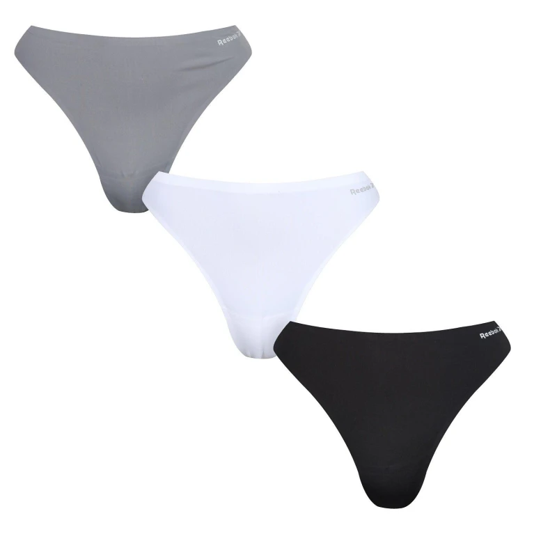 Image of Reebok 3 Pack Rae Thongs Ladies - Multi Multi 10