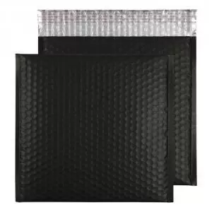 Image of Blake Purely Packaging Jet Black Peel & Seal Square Wallet