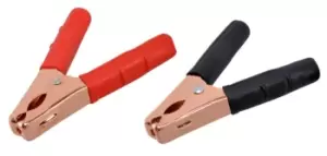 Image of AMiO Battery charger crocodile clips 01733