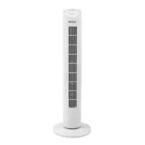 image of Beldray 32'' Oscillating Tower Fan, white