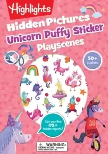 Image of Unicorn Puffy Sticker Playscenes