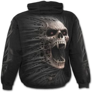 image of Cast Out Mens Large Hoodie - Black