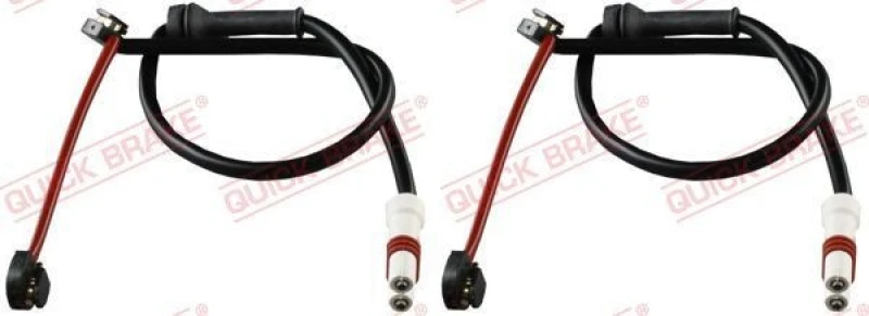 Image of QUICK BRAKE Brake pad wear sensor QUICK BRAKE WS 0350 A