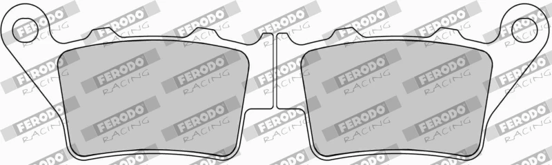 Image of Brake pad set FERODO RACING FDB2005EF