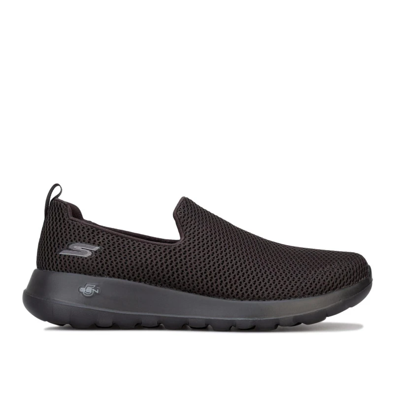 Image of Skechers Go Walk Slip On Trainers - Black 6