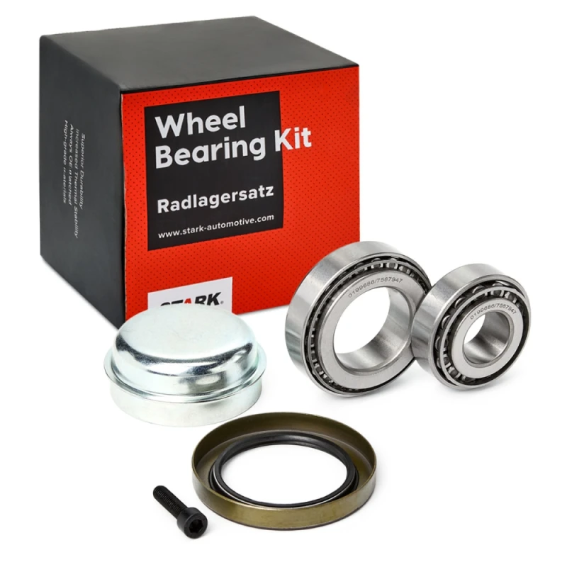 Image of STARK SKWB-0180094 Wheel bearing kit Front axle both sides, with screw Wheel Bearing Kit (654)