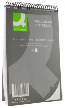 Image of Q Connect Shorthand Notebook 150lf - 10 Pack