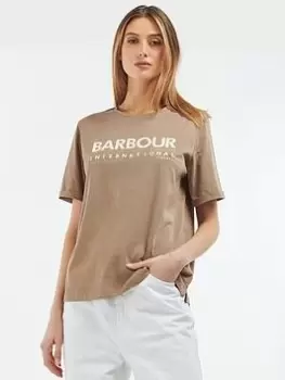 Image of Barbour International Monaco Tee - Brown