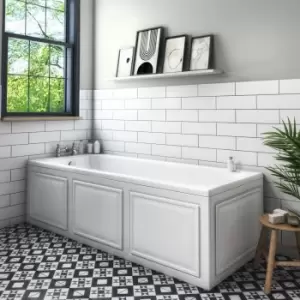 image of 1700 x 750 Delano Art Deco Single Ended Bath