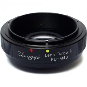 image of Zhongyi Lens Turbo Adapters ver II for Canon FD Lens to Micro Four Thirds Camera