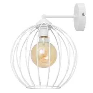 image of Mercure Wall Lamp White 26cm