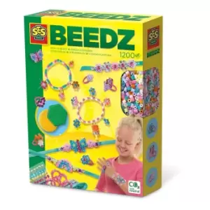 image of Beedz Diamond Jewellery 1200 Iron-on Beads Mosaic Art Kit