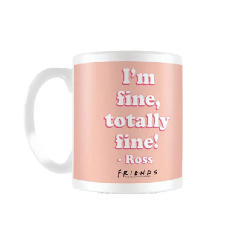 Image of Friends Ross Quote Mug White unisex