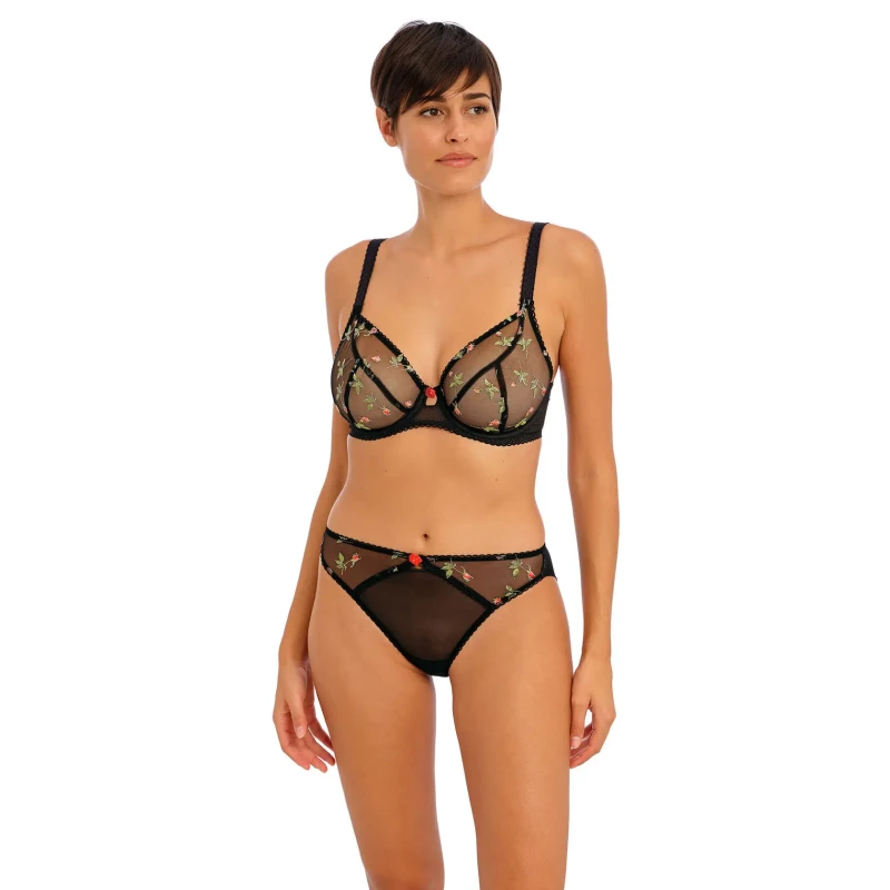 Image of Freya Womens bra Freya Rose blossom Noir Female 90D