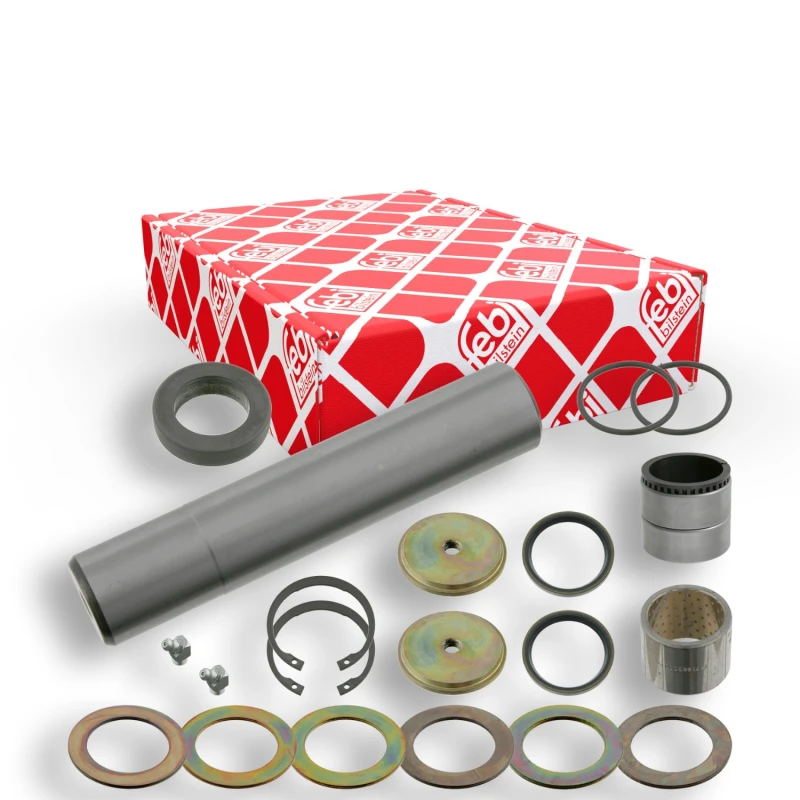 Image of FEBI BILSTEIN 10608 Repair Kit, stub axle pin Front Axle Right, OE Turbo NEW Repair Kit,stub axle pin (652)