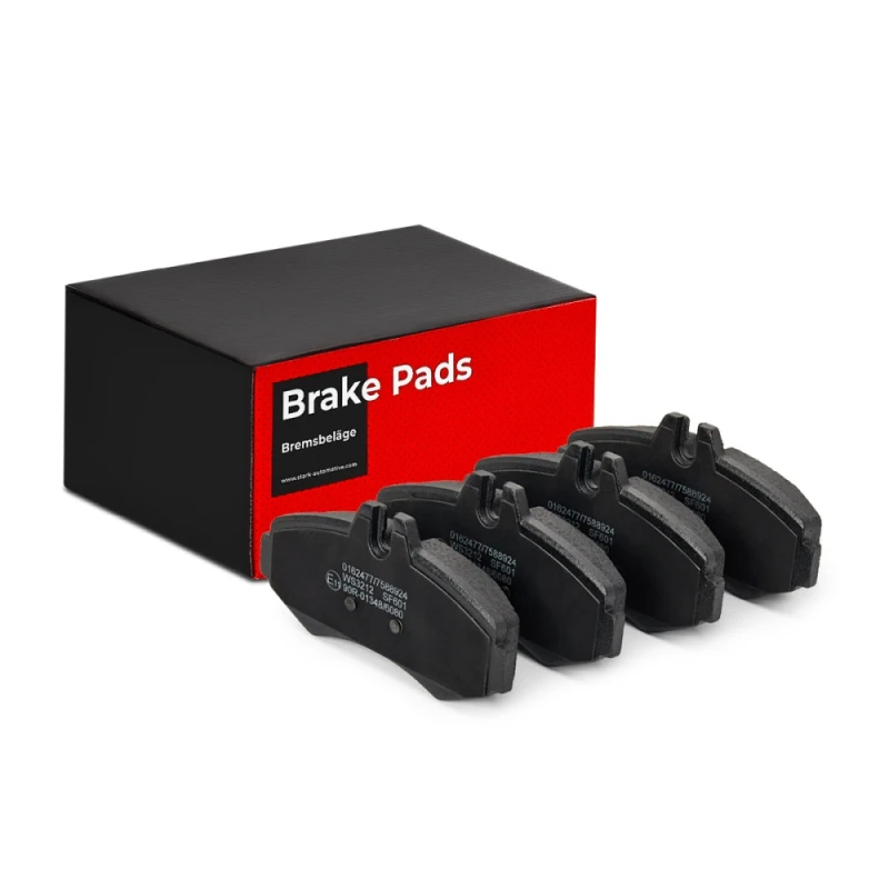 Image of STARK SKBP-0010238 Brake pad set Front Axle, prepared for wear warning indicator Brake Pad Set,disc brake (402)