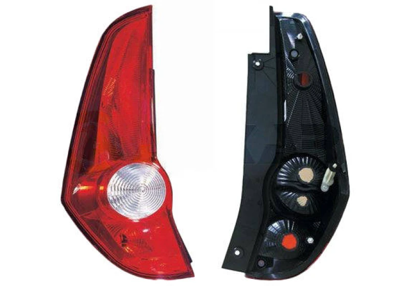 Image of ALKAR 2211427 Rear light without bulb holder, Left, W16W Combination Rearlight (391)