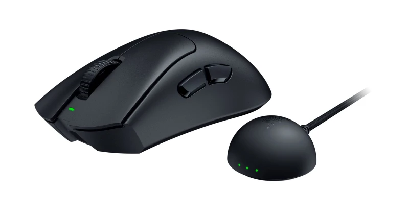 Image of RAZER DeathAdder V4 Pro Wireless Optical Gaming Mouse - Black 8886419334743