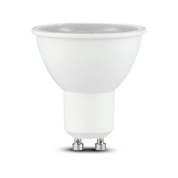 image of V-tac - VT108 LED Spotlight Samsung Chip GU10 Plastic 38° Warm White 3000K 5W