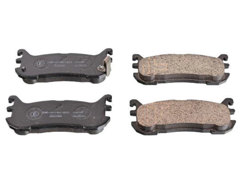 Image of Blue PRINT ADM54254 Brake pad set Rear Axle, with acoustic wear warning Brake Pad Set,disc brake (402)