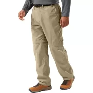 image of Craghoppers Mens Kiwi Convertible Nosi Defence Trousers 42S - Waist 42' (107cm), Inside Leg 29'