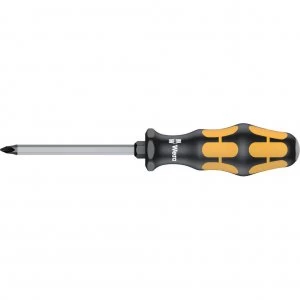 Image of Wera Kraftform Plus Chisel Drive Phillips Screwdriver PH2 100mm