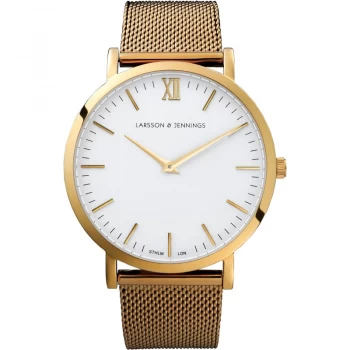 Unisex Larsson & Jennings Lugano 40mm Watch LJ-W-CMGLD-O-GW