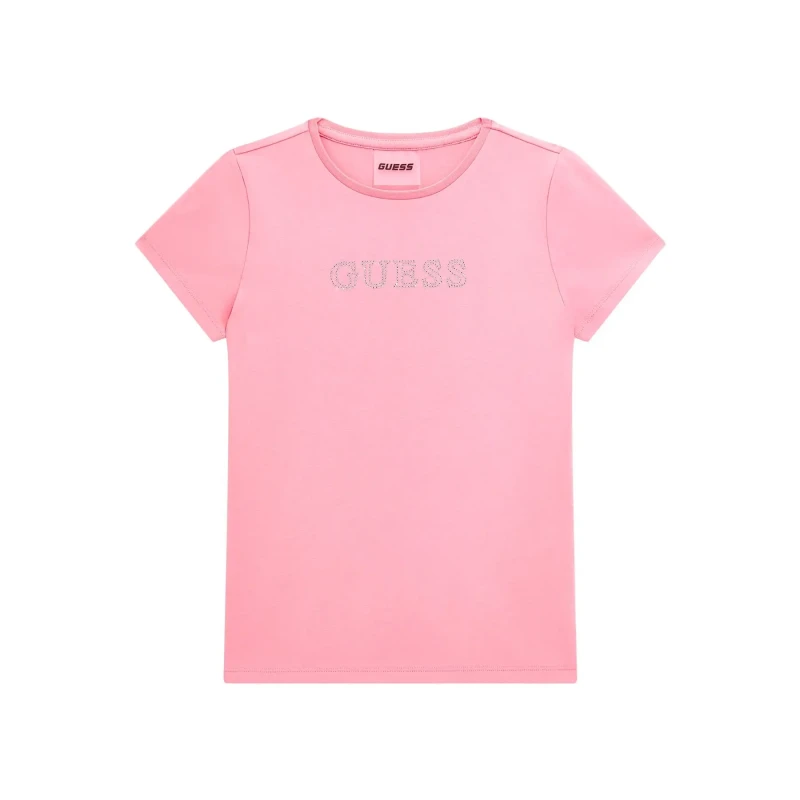 Image of Guess Girl's T-Shirt Guess Rose Female 6 ans
