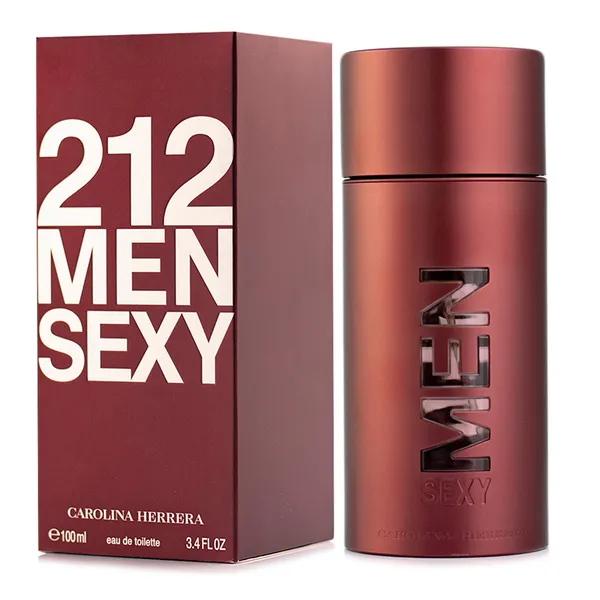 image of Carolina Herrera 212 Sexy Men Eau de Toilette For Him 100ml