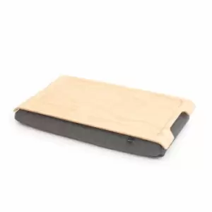 image of Bosign Laptray Mini Antislip Ash Wood Tray With Salt & Pepper Cushion