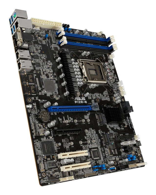 Image of Asus ASUS P12R-E ASMB10 Intel C256 LGA 1200 (Socket H5) ATX 90SB0A90-M1UAY0