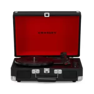 image of Crosley Cruiser Plus Black Turntable With Bluetooth Out