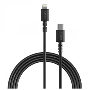 Image of Anker PowerLine Select USB-C to LTG 3ft Black